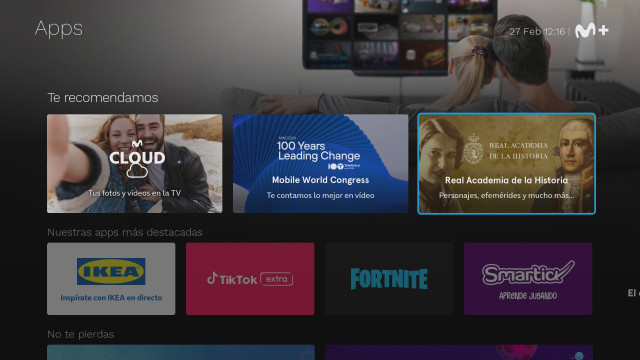 Las Living Apps de Movistar Plus+