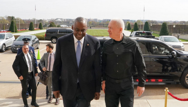 EuropaPress 5851659 26 march 2024 us arlington county us defence secretary lloyd austin hosts