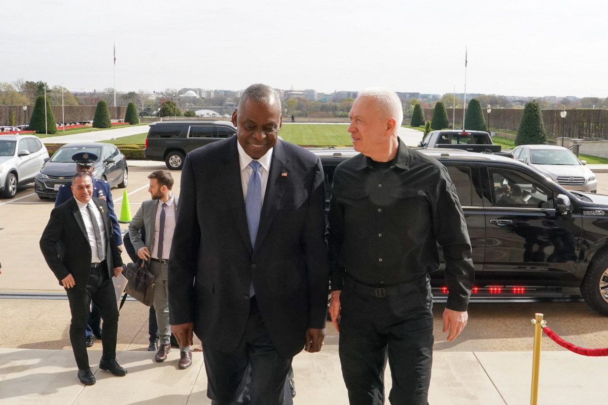 EuropaPress 5851659 26 march 2024 us arlington county us defence secretary lloyd austin hosts
