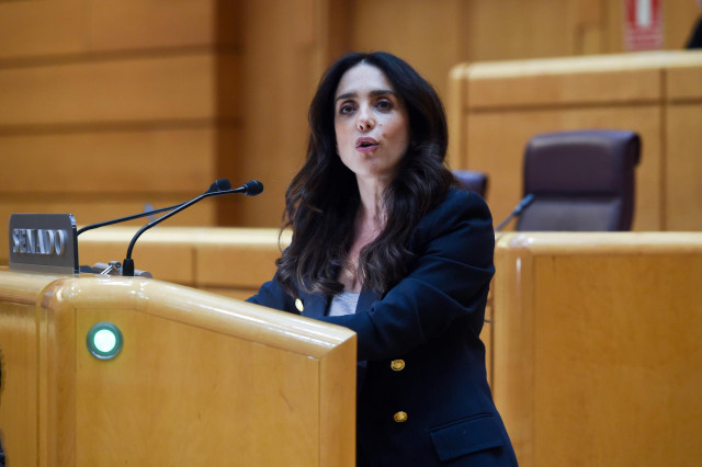 La senadora de VoxPaloma Gómez.