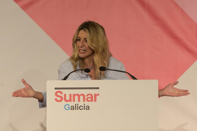 Archivo - La líder de Sumar y vicepresidenta segunda del Gobierno, Yolanda Díaz