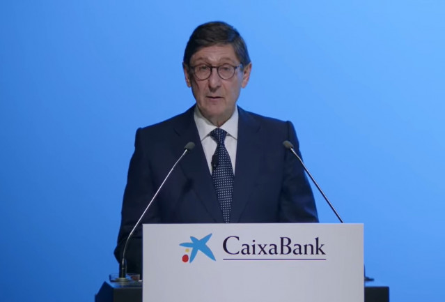 El presidente de CaixaBank, José Ignacio Goirigolzarri.