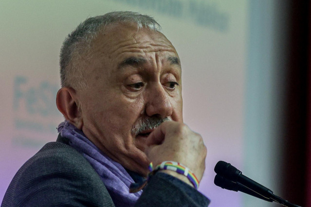 El secretario general de UGT, Pepe Álvarez