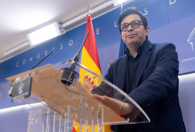 El secretario primero de la Mesa del Congreso, Gerardo Pisarello