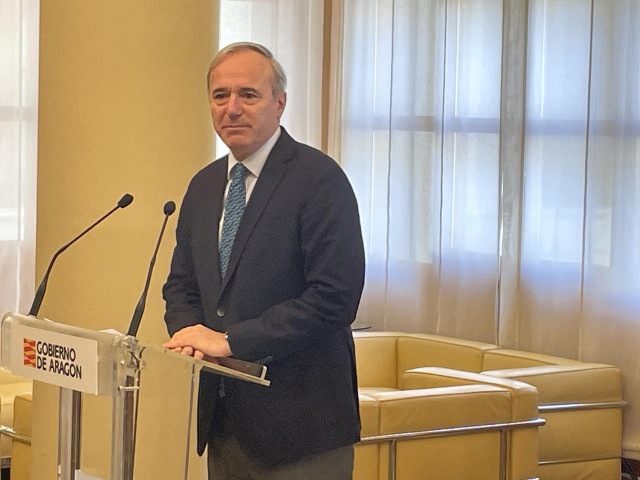 El presidente del Gobierno de Aragón, Jorge Azcón.