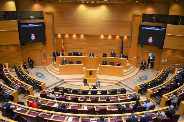 Archivo - Pleno del Senado (Foto de archivo).