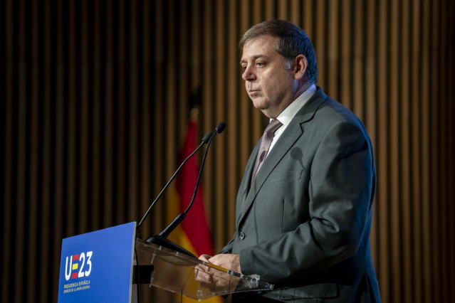 Archivo - El expresidente de Correos Juan Manuel Serrano