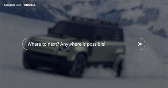 Accenture y Nvidia colaboran en la creación de experiencias inmersivas con IA para el Defender de JLR.