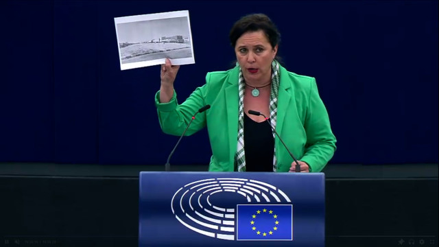 Archivo - La Eurocámara se divide por la respuesta a dar frente a Israel y Ana Miranda habla de 