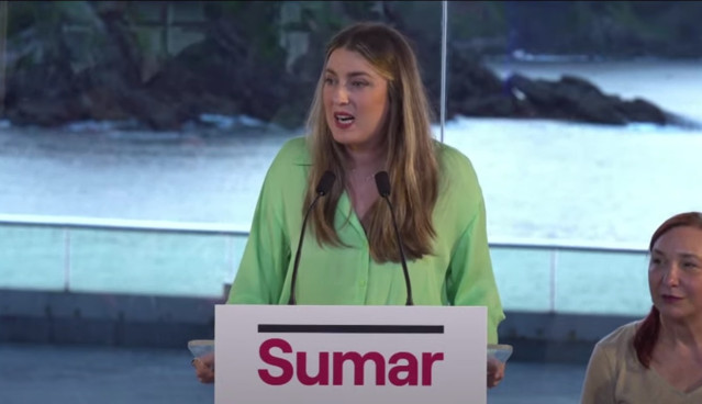 Alba García, candidata a lehendakari de Sumar.