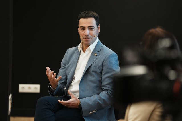 El candidato del PNV a Lehendakari, Imanol Pradales