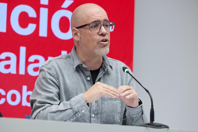 Archivo - El secretario general de CCOO, Unai Sordo