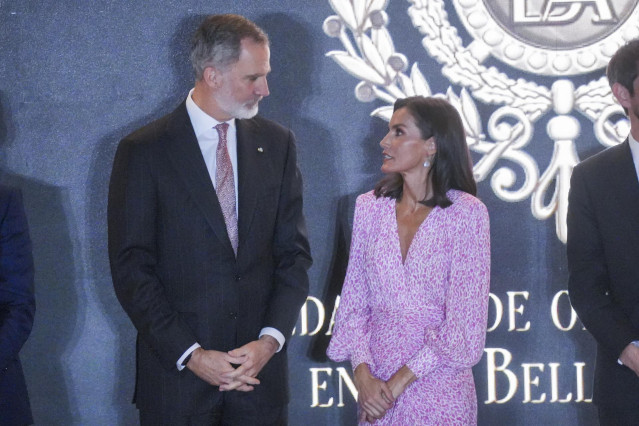 Los Reyes Felipe VI y Letizia