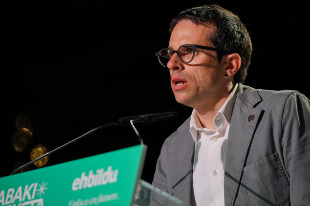 El candidato a lehendakari, Pello Otxandiano