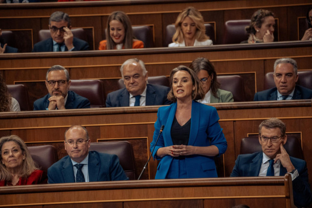 La secretaria general del PP, Cuca Gamarra