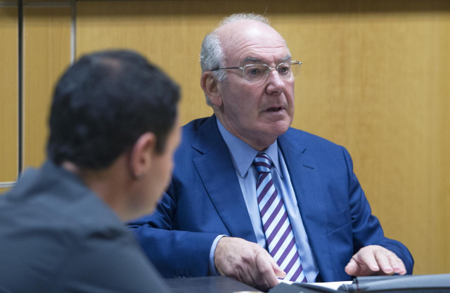 Archivo - El exlehndakari Jose Antonio Ardanza, en una comparecencia en el Parlamento vasco.