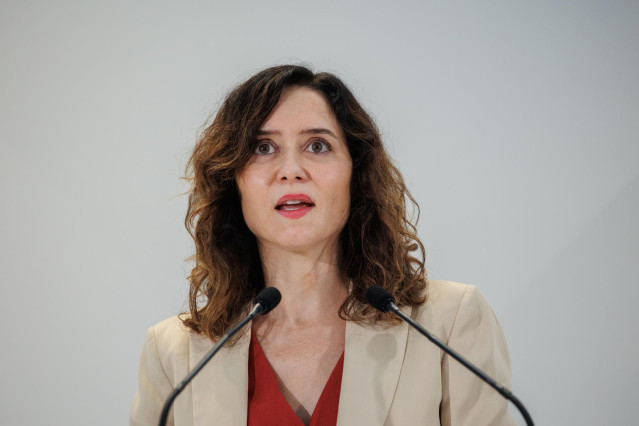 Isabel Díaz Ayuso, presidenta de la Comunidad de Madrid