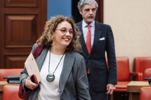 Archivo - La diputada de ERC, Inés Granollers