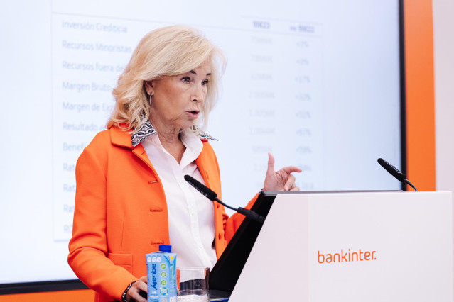 Archivo - La exconsejera delegada de Bankinter, María Dolores Dancausa