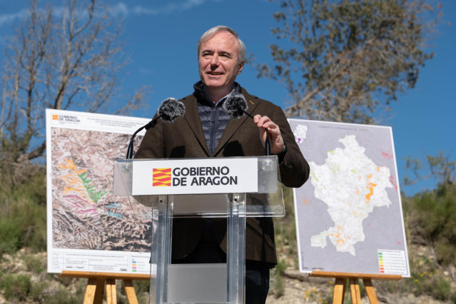 El presidente del Gobierno de Aragón, Jorge Azcón.