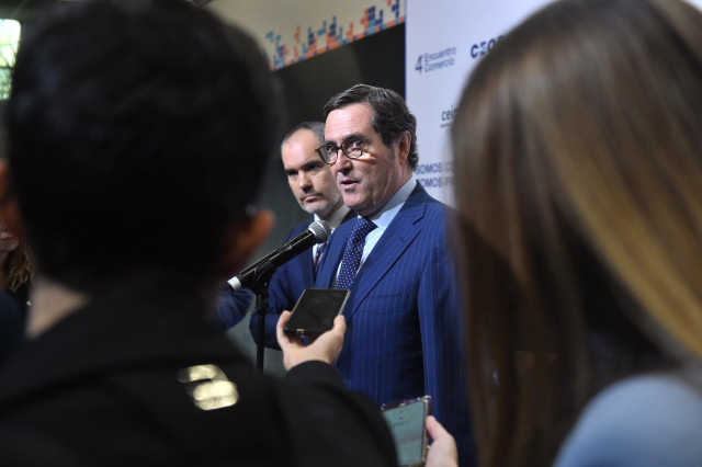 El presidente de la CEOE, Antonio Garamendi.