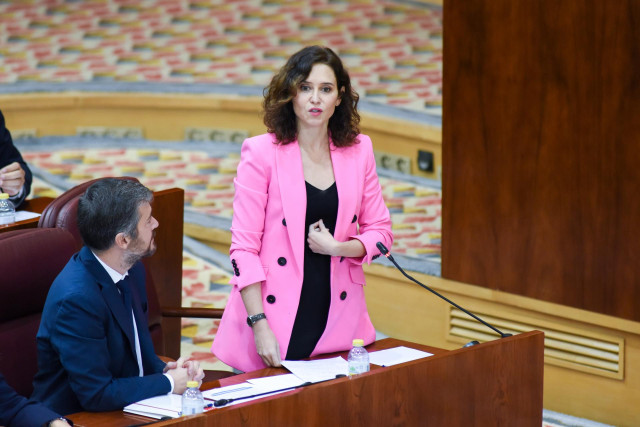 Archivo - La presidenta de la Comunidad de Madrid, Isabel Díaz Ayuso