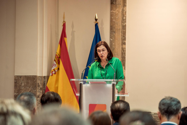 Archivo - La presidenta de la CNMC, Cani Fernández