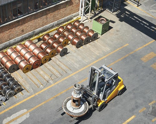 Bobinas de cable de Prysmian