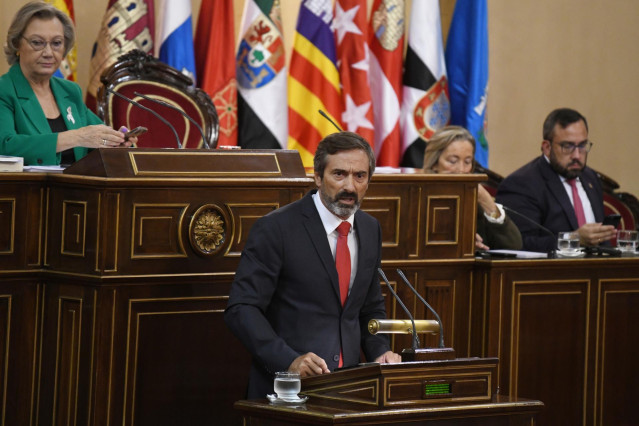 Archivo - El senador Pedro Manuel Sanginés Gutiérrez, a 19 de octubre de 2023, en Madrid (España).