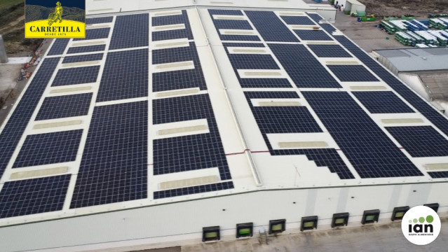 Grupo IAN instala 3.907 paneles solares en sus plantas de Villafranca