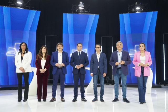 Los candidatos vascos en el debate de ETB2