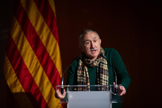 Archivo - El secretario general de UGT, Pepe Álvarez