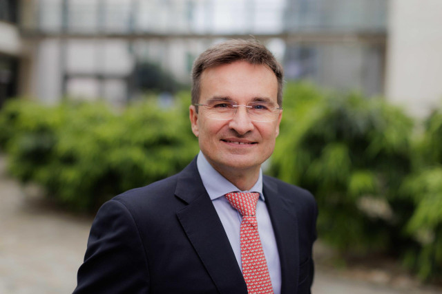Archivo - El presidente de Iberia, Marco Sansavini.