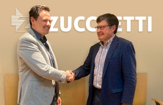Arturo Ferreira, CEO de iArchiva (izqda.), y Justino Martínez Salinas, CEO de Zucchetti Spain