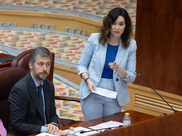 Isabel Díaz Ayuso, presidenta de la Comunidad de Madrid