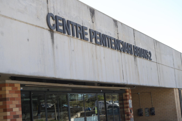 Fachada del Centro Penitenciario Brians 2, a 4 de abril de 2024, en Sant Esteve Sesrovires, Barcelona, Catalunya (España).