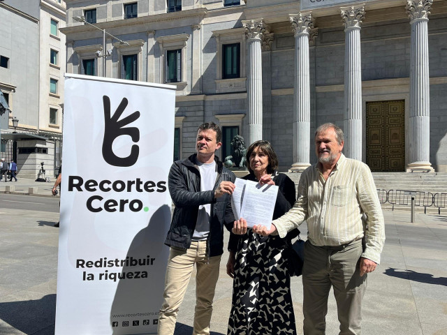 Archivo - Recortes Cero registra en el Congreso una propuesta de reforma del Código Penal para juzgar la corrupción