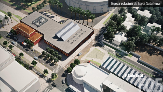 Archivo - Nueva estación de Lorca Sutullena