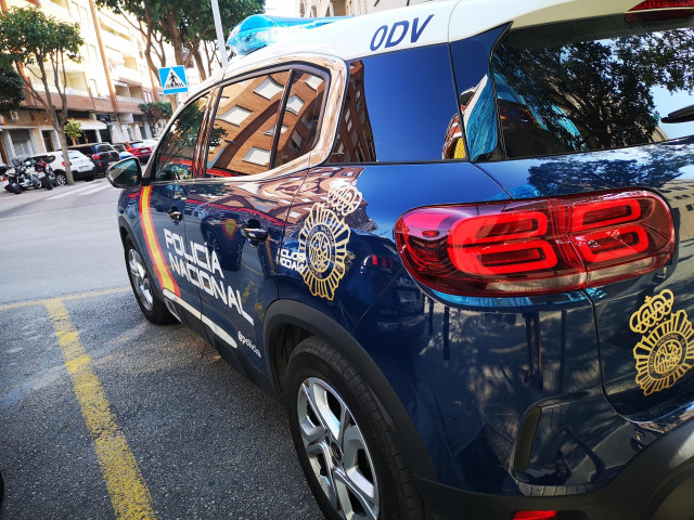 Imagen de archivo de un coche de Policía Nacional