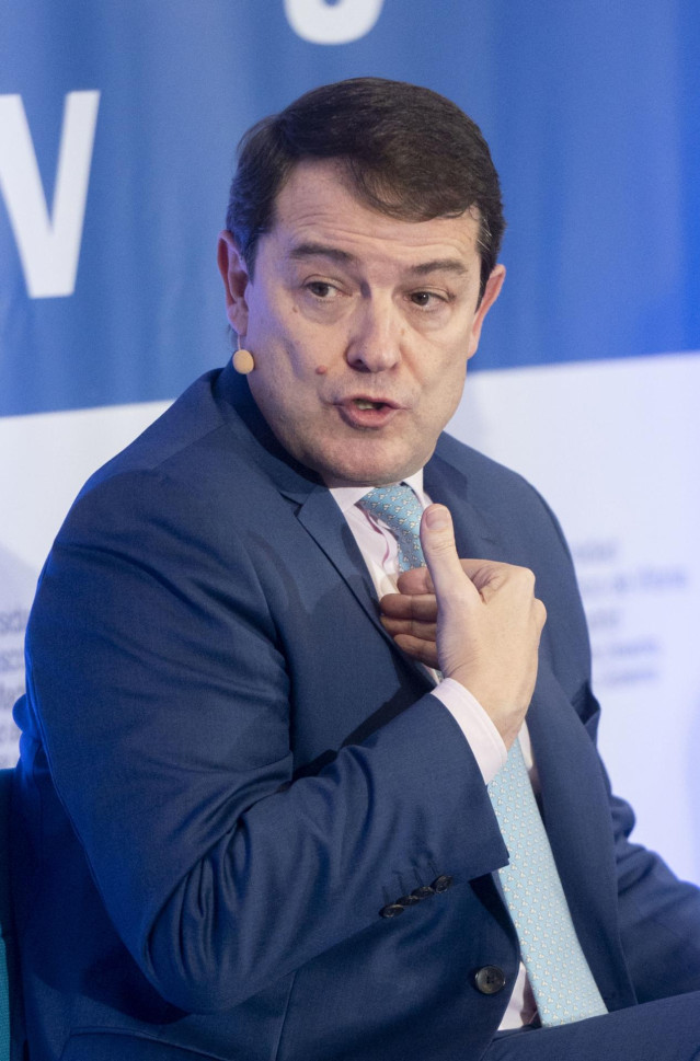 Archivo - El presidente de la Junta de Castilla y León, Alfonso Fernández-Mañueco. Archivo