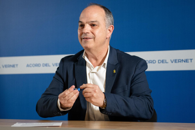 El secretario general de Junts per Catalunya, Jordi Turull