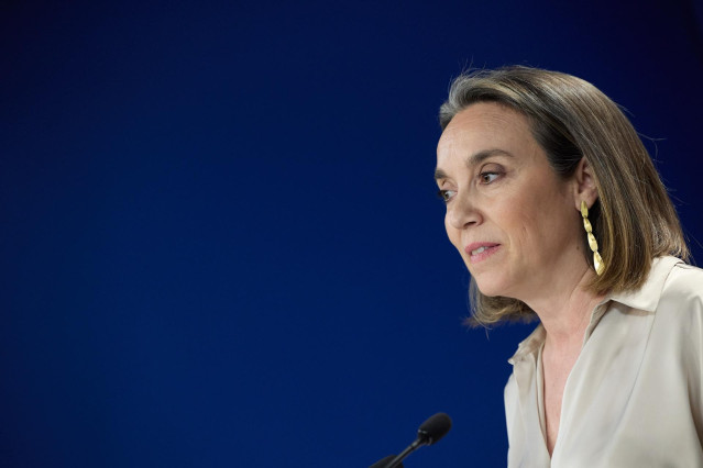 La secretaria general del PP, Cuca Gamarra