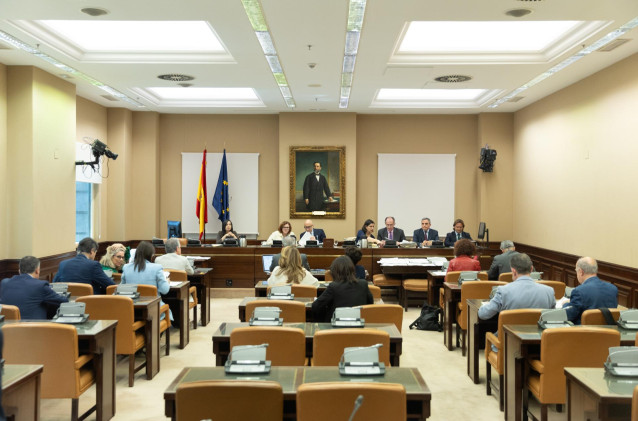 Vista general de la Comisión de Investigación por el ‘caso Koldo’, en el Congreso de los Diputados.