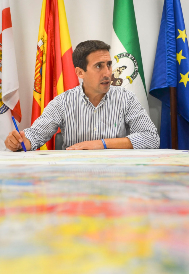Archivo - El exvicepresidente y exdiputado de Fomento de la Diputación de Almería Óscar Liria en una imagen de archivo.