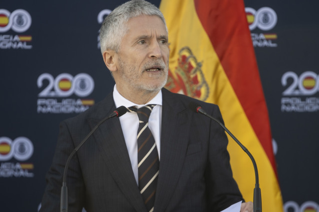 Archivo - El ministro del Interior, Fernando Grande Marlaska