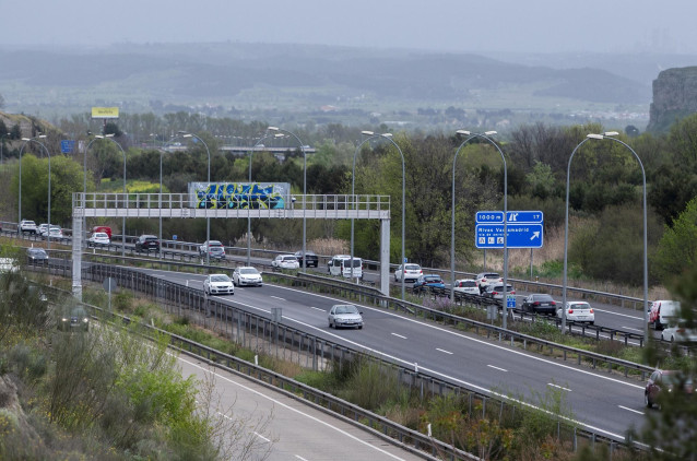 Tráfico en la autovía A-3