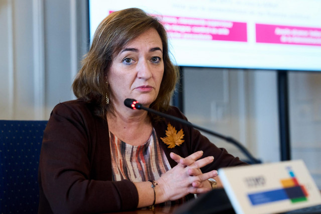 Archivo - La presidenta de la Autoridad Independiente de Responsabilidad Fiscal (AIReF), Cristina Herrero.