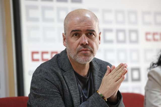 El secretario general de CCOO, Unai Sordo