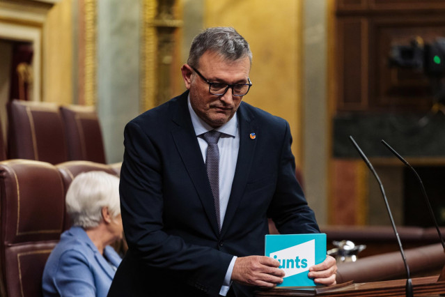 Archivo - El diputado de Junts Josep Maria Cervera
