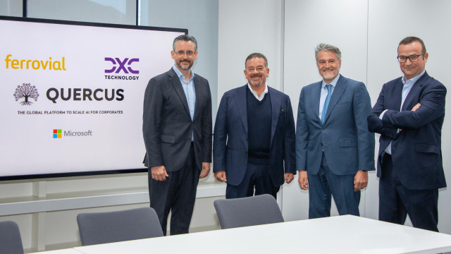 Directivos de Ferrovial y DXC Technology